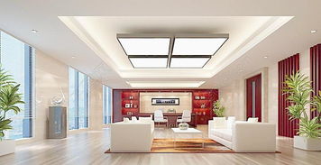 免費獲取專業領導辦公室效果圖——編號15351623千圖網裝飾工程設計資源